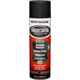 Rust-Oleum Rubberized Undercoating, Black, 15 oz.