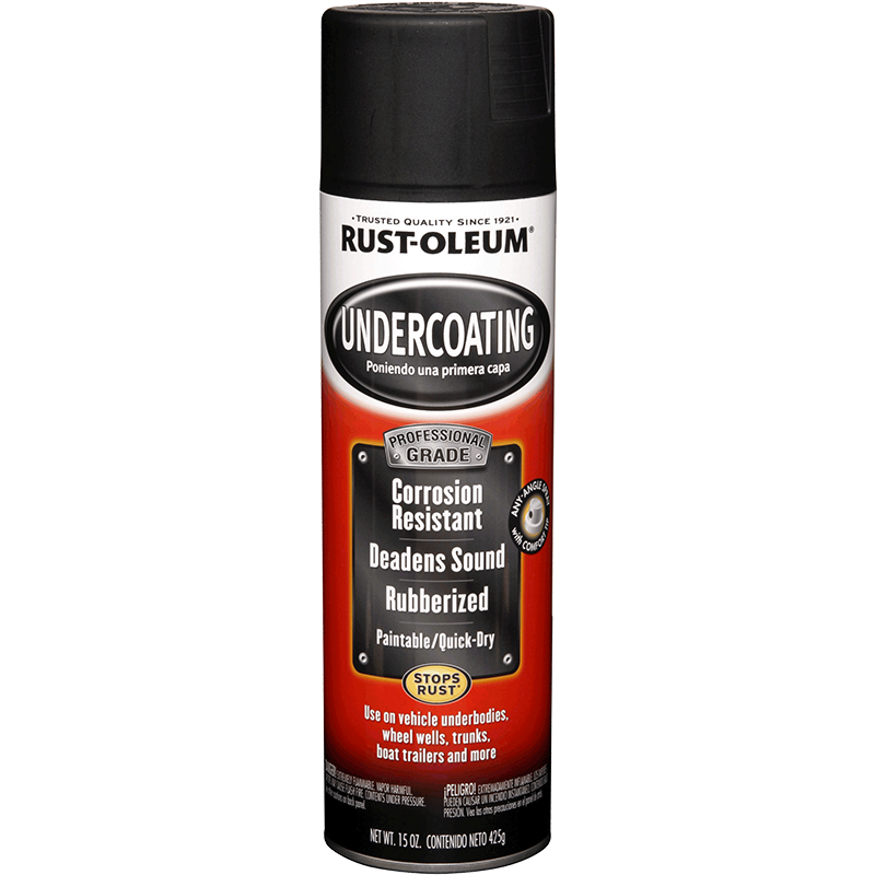 Rust-Oleum Rubberized Undercoating, Black, 15 oz.