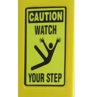 Kleenrite, Corner Guard Safety Sticker