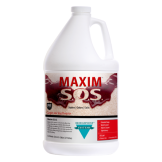 Bridgepoint Systems, Carpet Protector, Maxim S.O.S. Stain, Odor, & Soil, 1 Gallon