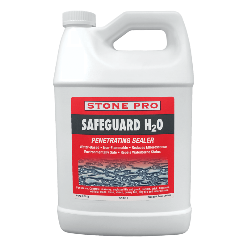 Stone Pro, Penetrating Sealer, Safeguard H2O, 1 Gallon