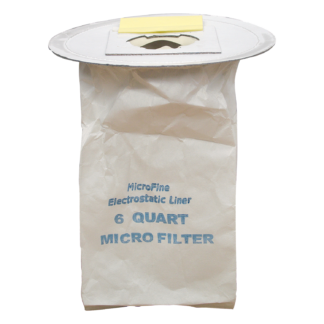 Syclone, Disposable Paper Bag, for the HEPA H6QBP & H6QBPB Backpack Vacuums Sold Per PK (10 Per PK)