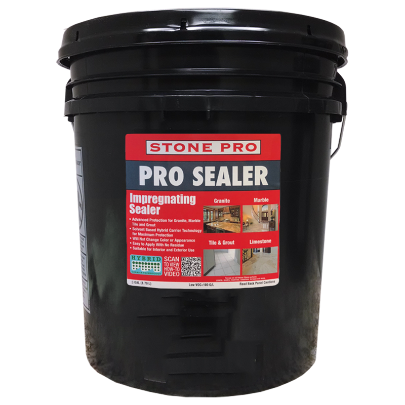 Stone Pro, Impregnating Nano Sealer, Pro Sealer, Solvent Based, 5 Gallons
