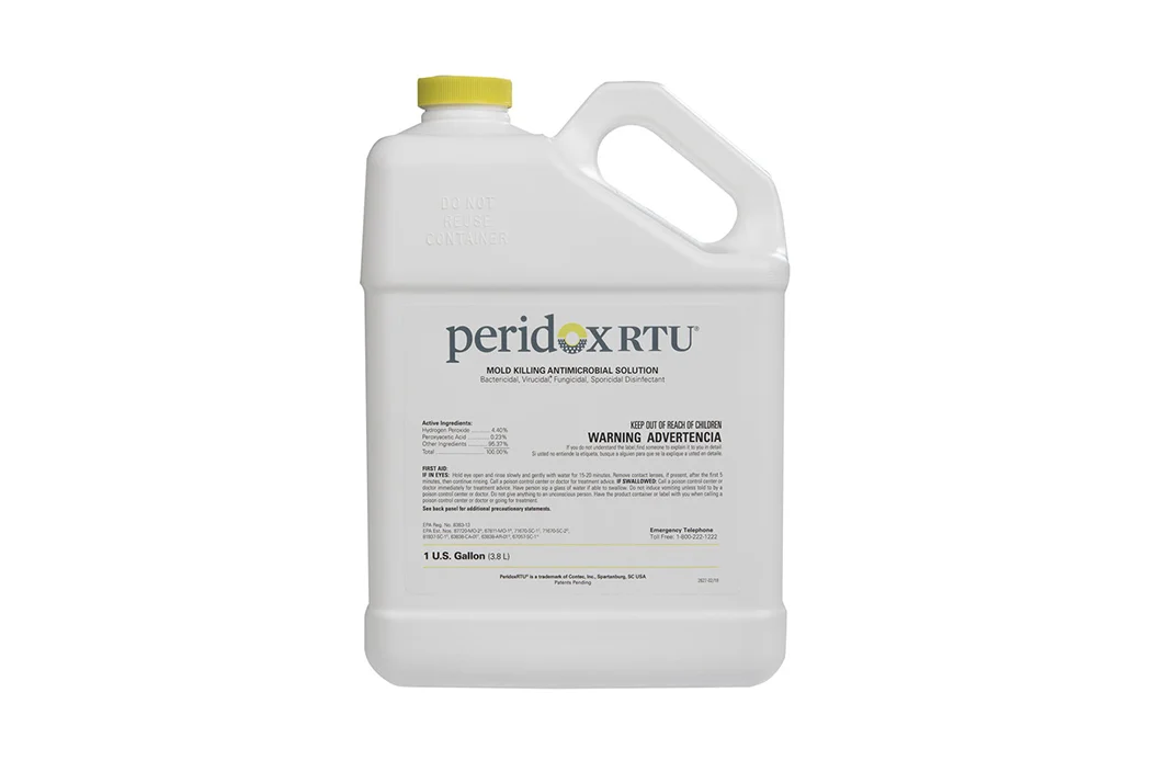 Sporicidin, Antimicrobial, Peridox Disinfectant Cleaner, Ready to Use, 1 Gallon