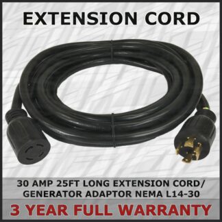 GMS, Extention Cord Generator Adapter, 25'
