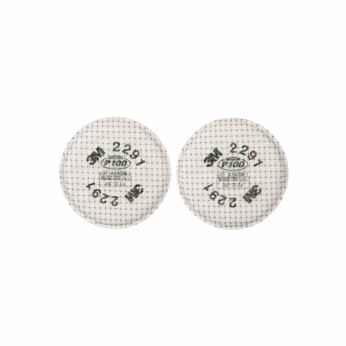 3M Advanced Particulate Filter 2291, P100 Pack of 2, Order By Case (50pk)