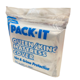 Mattress Cover Pack-IT – Single Size for Twin, Full, Queen, King and California King, 78” X 14” X 100”, Package 1 Each (20 per Case)