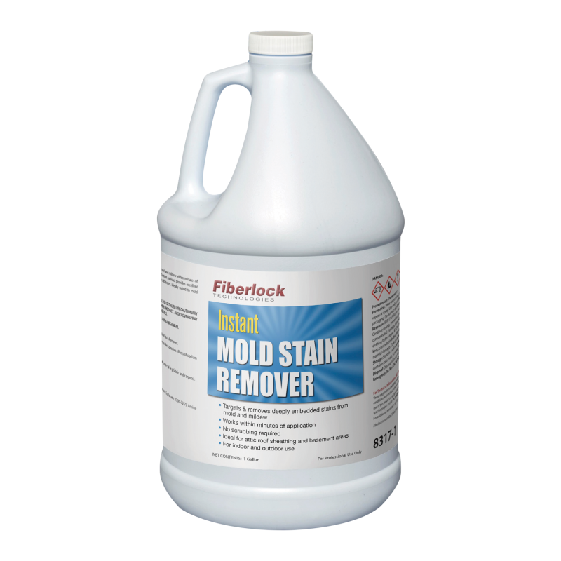 Fiberlock, Mold Remover, Instant Mold Stain Remover, 1 Gallon