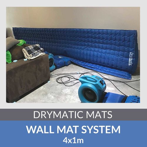 DBK, Directed Heat Drying, Drymatic 1 Wall Mat w/carrying bag, 4M x 1M