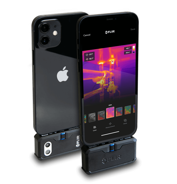 FLIR, Thermal Camera For Smartphones, FLIR ONE Pro - IOS, For iPhone With MSX, 160 X 120 Resolution, 9Hz