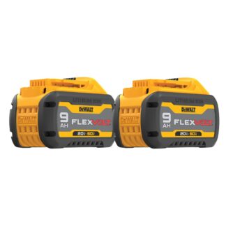 DeWalt Flexvolt 20v/60v 9ah Battery (2 Pack) Dcb609-2