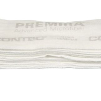 Contec Premira Microfiber Mop Pads, 5" x 11", Sold Per Pack (20 Per Pack, 12 Packs Per Case)