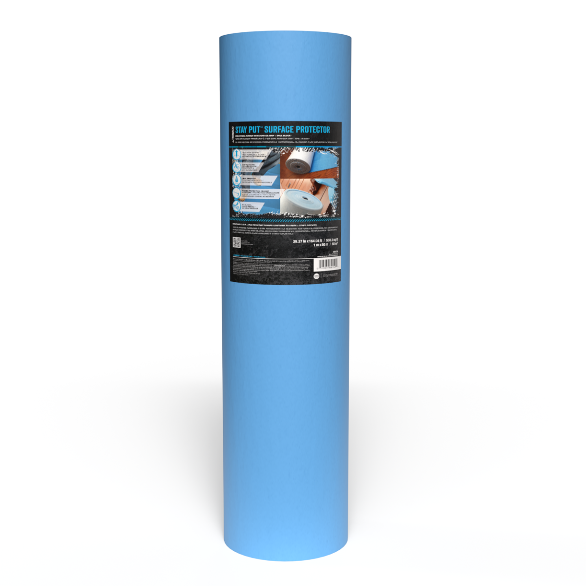 Stay Put Surface Protector, 39.37-inch x 164.04-feet