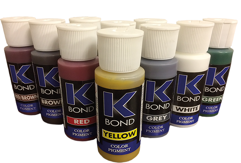 K Bond, Adhesive Pigment Color Kit Assortment, KitColor, 2 oz.