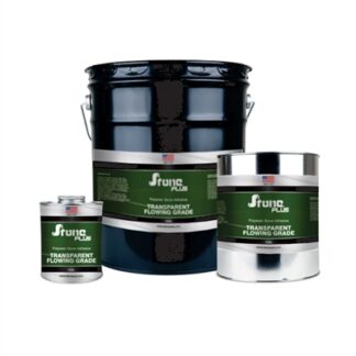 Stone Plus, Polyester Adhesive, Transparent Knife, 1.25 Gallons