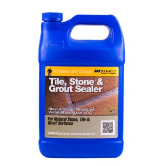 Miracle Sealants, Tile Stone & Grout Sealer, 1 Gallon