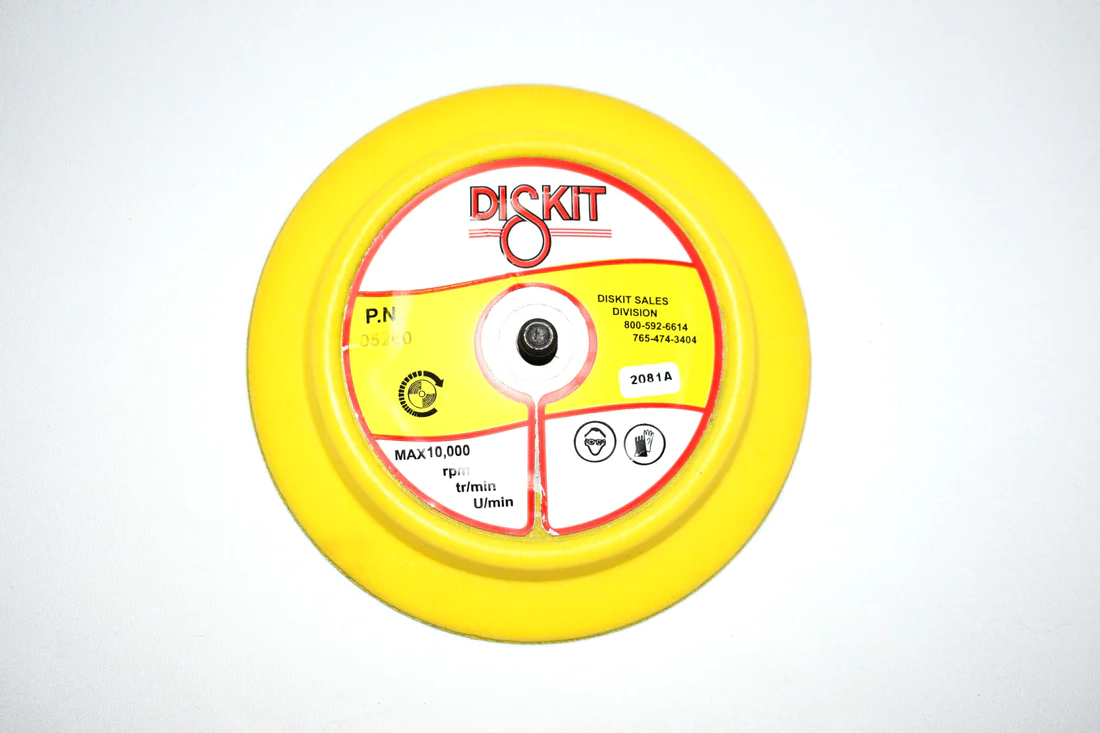 Perry Foam, Diskit PSA Back Up Pad, 5260, 5", M-8