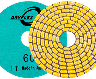 Diamax, Dryflex Polishing Pad, 3000 Grit, PDH43000B, 4" Polishing Pad