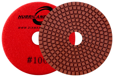 Diamax, Hurricane Wet Pad, 800G, PDRE4800, 4" Wet Pad