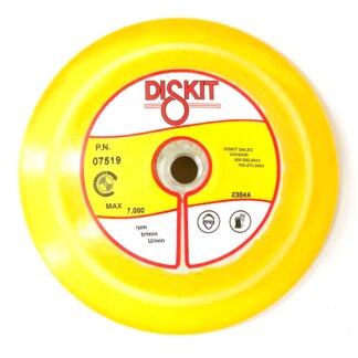 Perry Foam, Diskit Backup Pad, Hook, Flex, 7". 5/8-11