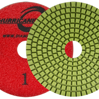 Diamax, Hurricane 3-Step Diamond Wet Pad #2, PD4F42, 4"