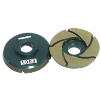 Alpha, Turboshine Rigid 1000R, TSR31000R, 3" Diamond Pad