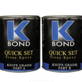 K Bond, Stone Epoxy Adhesive, Quick Set, Knife Grade, 1 Quart
