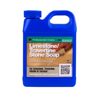 Miracle Sealants, Limestone & Travertine Stone Soap, 1 Quart