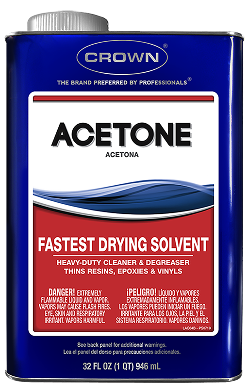 Acetone, Solvent, 1 Quart
