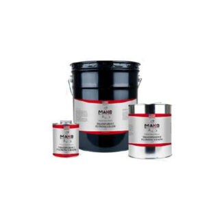 Mako, Polyester Adhesive, Transparent Knife, 1.25 Gallons