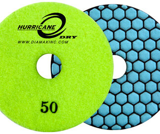 Diamax, Hurricane Dry Pad, 3000 Grit, HDP43000, 4"