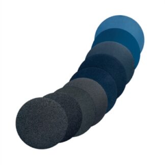 Stone Plus, Silicone Carbide Sandpaper, Velcro Backed, 1000G, 4", 50 Per Box