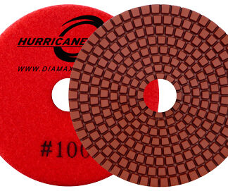 Diamax, Hurricane Wet Pad, 100G, PDRE4100, 4" Wet Pad