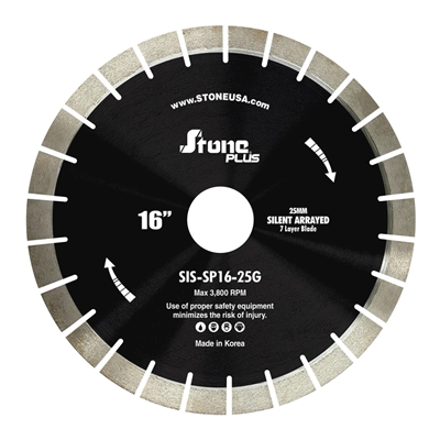 Stone Plus, 7 Layer Blade, Silent Arrayed, 16"