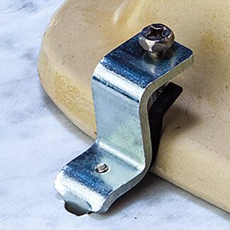 Go Clips, Slot Based Sink Anchor, Heavy Duty, Dual Use Deep Slots, 10mm, 1-1/4"