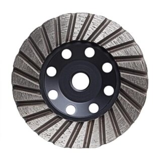 Stone Plus, Steel Body Cup Wheel, Medium, 4"