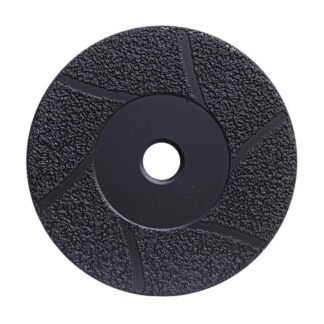 Stone, Vacuum Brazed Fat Cup Wheel, Coarse, 4"