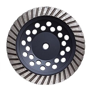 Stone Plus, Steel Body Cup Wheel, Coarse, 7"