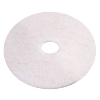 Americo White Polish Floor Pad - 17"