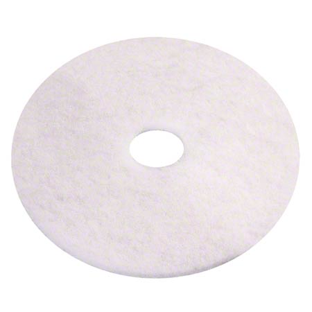 Americo White Polish Floor Pad - 17"