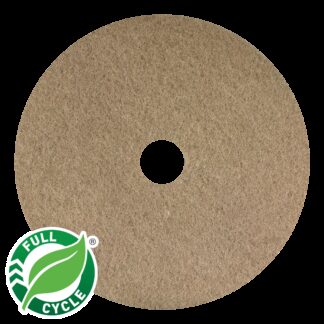 Americo Tan Buffing Floor Pad - 17"
