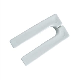 Stone, Fabricator's Wedges W/Slots, White, Bag of 100