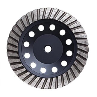 Stone Plus, Steel Body Cup Wheel, Coarse, 6"