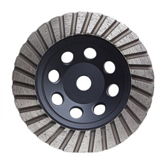 Stone Plus, Steel Body Cup Wheel, Coarse, 5"