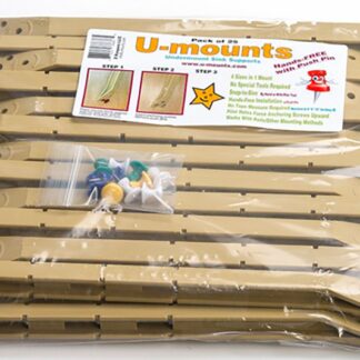Go Clips, Undermount Sink Support, U-Mount, 12"