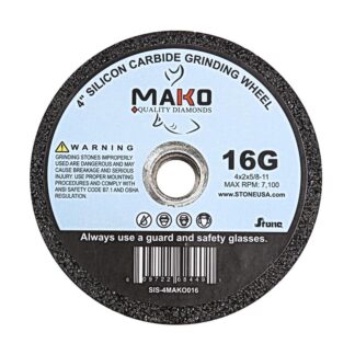 Mako, Stone Silicone Carbide, 16G, 4" x 2"
