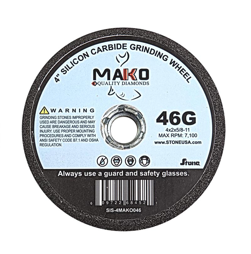 Mako, Stone Silicone Carbide, 46G, 4" x 2"