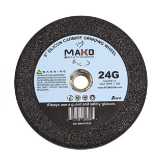 Mako, Stone Silicon Carbide, 24G, 5" x 2"