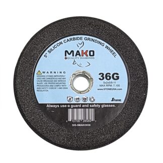 Mako, Stone Silicon Carbide, 36G, 5" x 2"