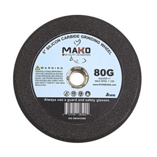 Mako, Stone Silicon Carbide, 80G, 5" x 2"
